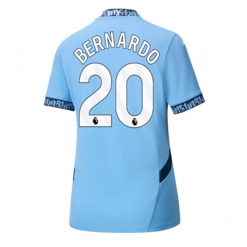 Manchester City Bernardo Silva #20 Hemmatröja Kvinnor 2024-25 Kortärmad Manchester City Bernardo Silva #20 Hemmatröja Kvinnor 2024-25 Kortärmad